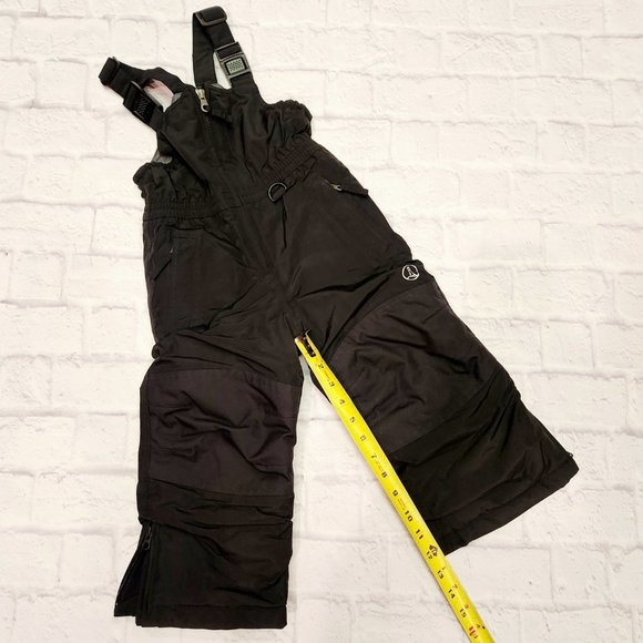 New Unisex 3T Waterproof Squall Snow Bib Black Grow a Long - Picture 11 of 14